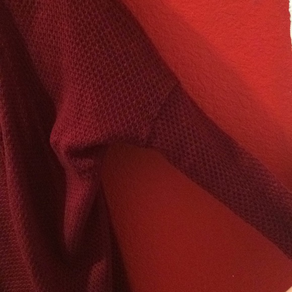 Maroon/red cardigan. - Picture 2 of 3