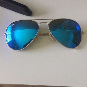 NWOT Ray Ban 58mm Aviator Sunglasses