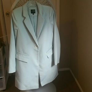 The Limited Mint Green Boyfriend Coat sz. Medium