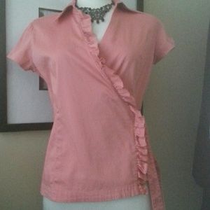 Van Heusen Studio wrap top