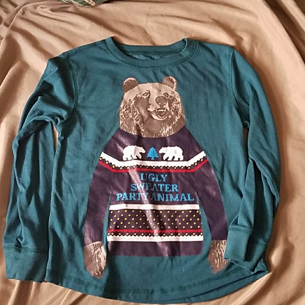 Gapkids Ugly Sweater Party Animal top