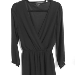 Express black romper size Small