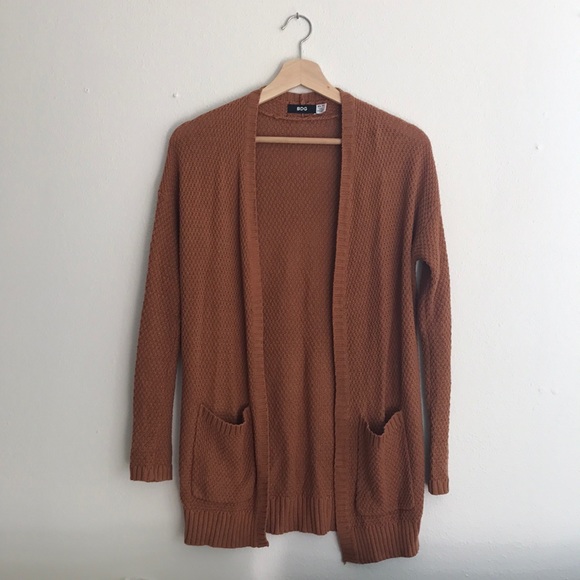 BDG Sweaters - Burnt Orange BDG cardigan