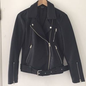 Brand-New Topshop Faux Leather Jacket (Topshop)