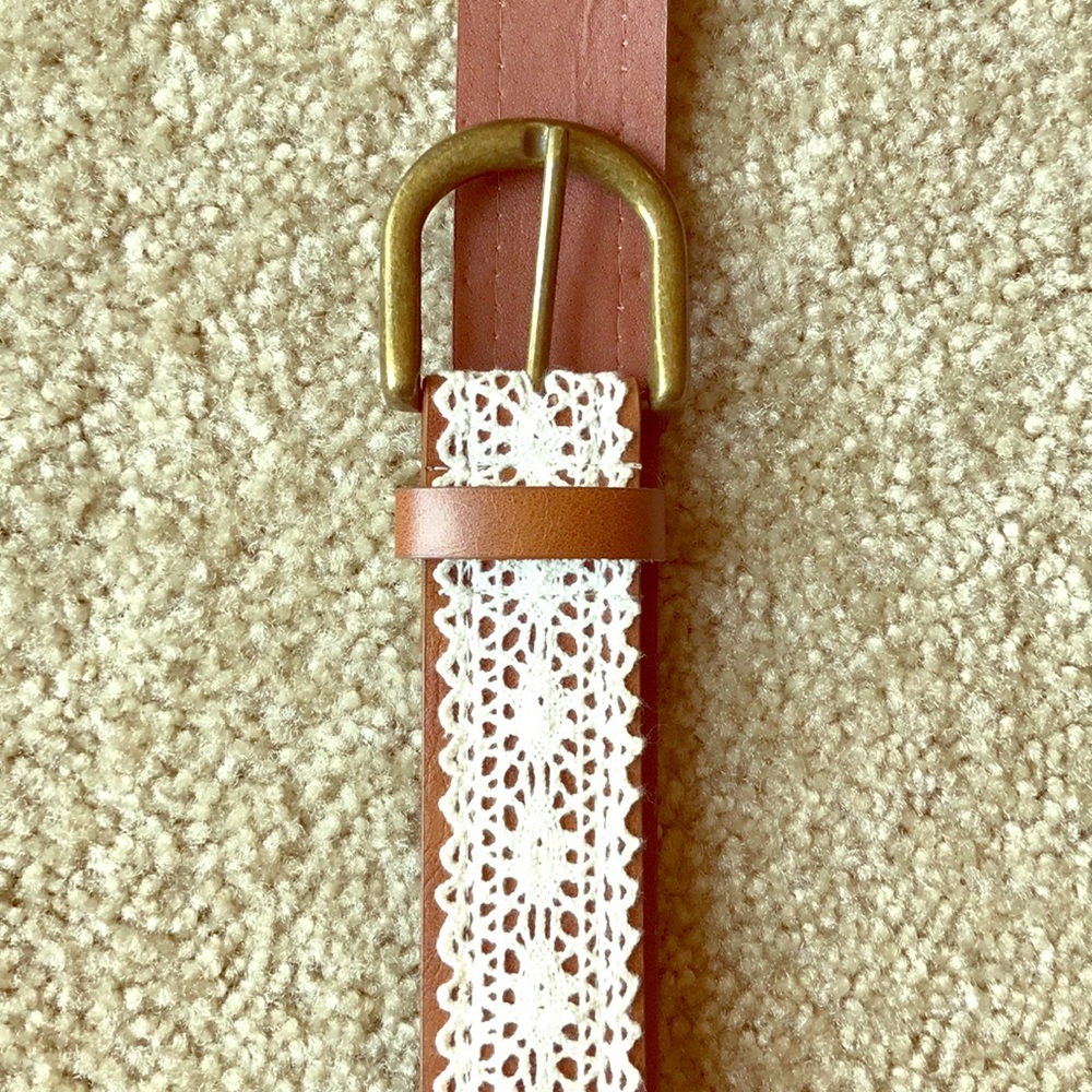 Lace Brown Belt