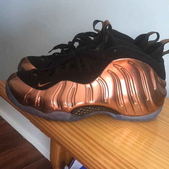 Nike foamposite copper main image 2