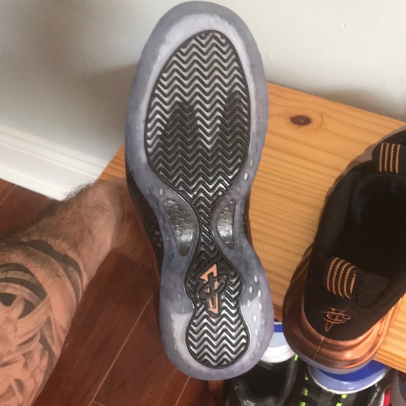 Nike foamposite copper main image 4