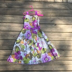 Child's flower print dress