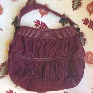 Burgundy Hobo bag