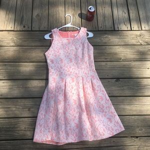 NWT. Lace and pink dress