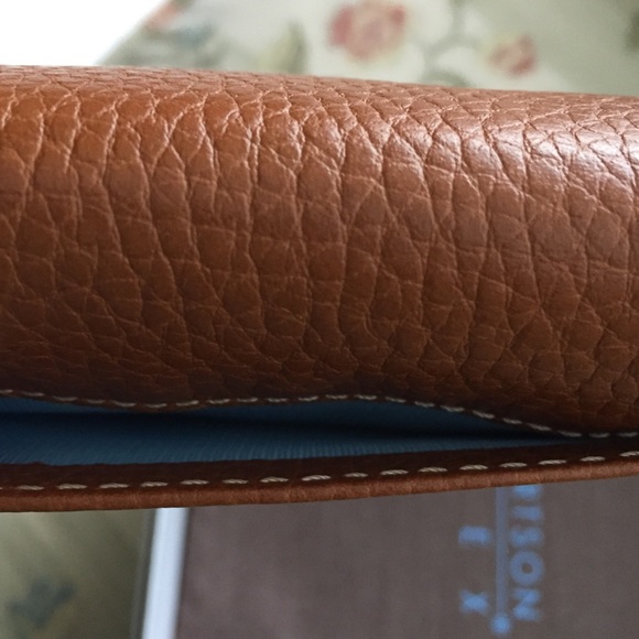 Lambertson Truex Brown Leather Wallet