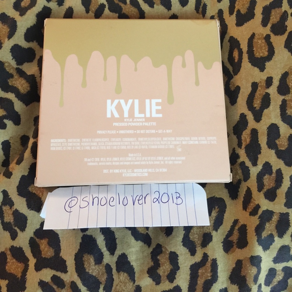 Kylie cosmetics the wet set pallet