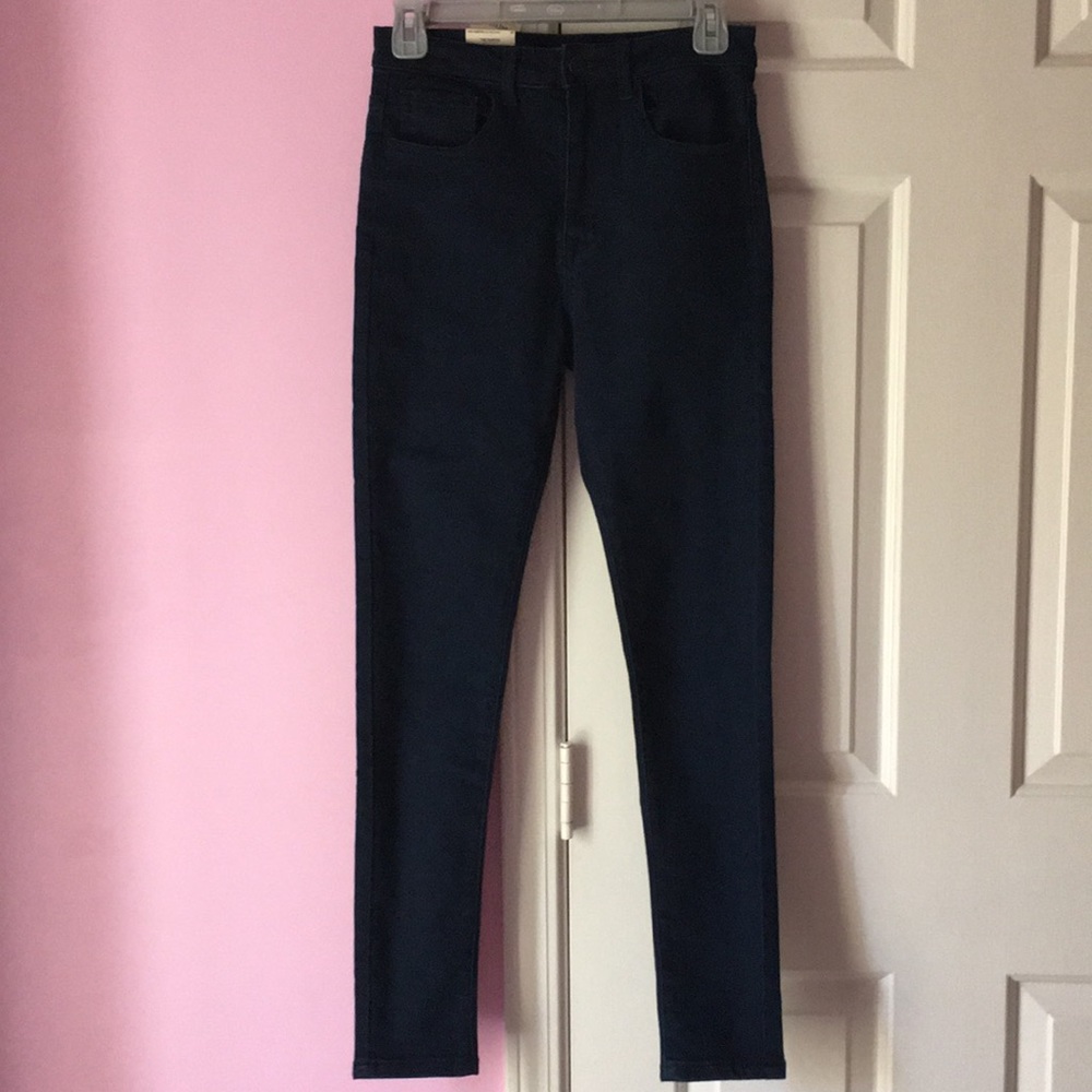 Dark Wash Jeans - Jeggings