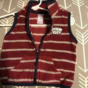 Carter's fleece baby vest