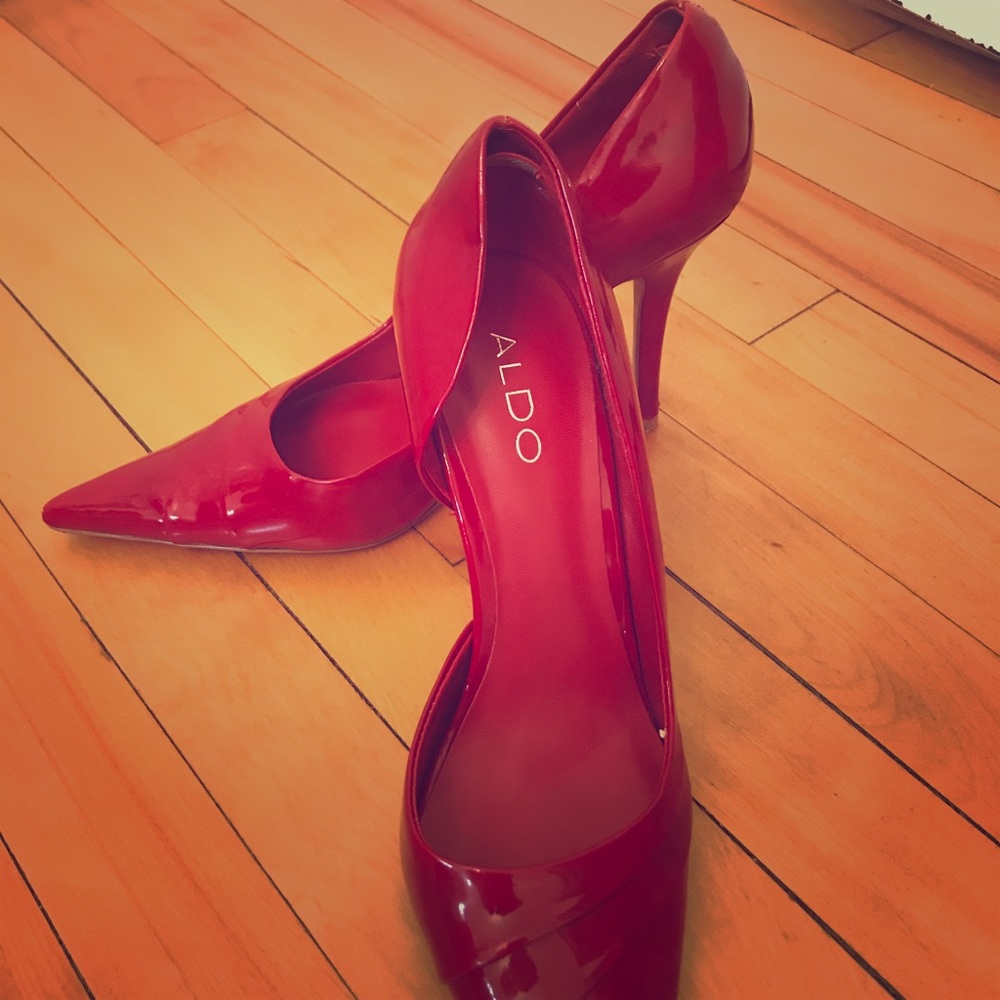 ALDO Red Highheels