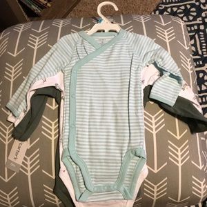 3 piece long sleeve onsie set