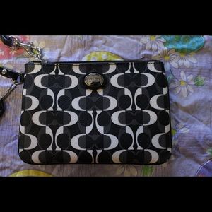 Coach Wristlet- barely used