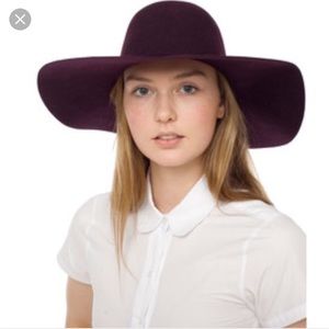 American apparel 100% wool floppy hat