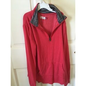 quarter zip sweatshirt