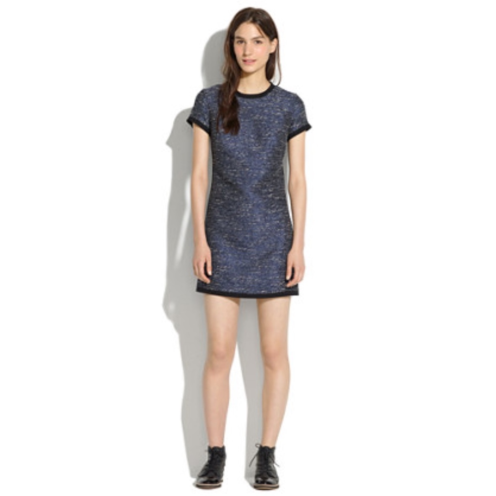 Madewell Shimmerweave Tee Shift Dress Size 2.