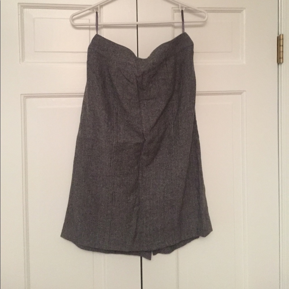 Banana Republic Wool Herringbone skirt suit