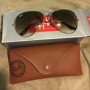 Ray Ban aviator sunglasses