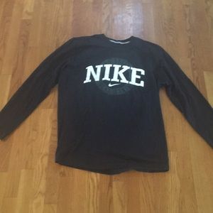 Nike Long Sleeve Black Tee.