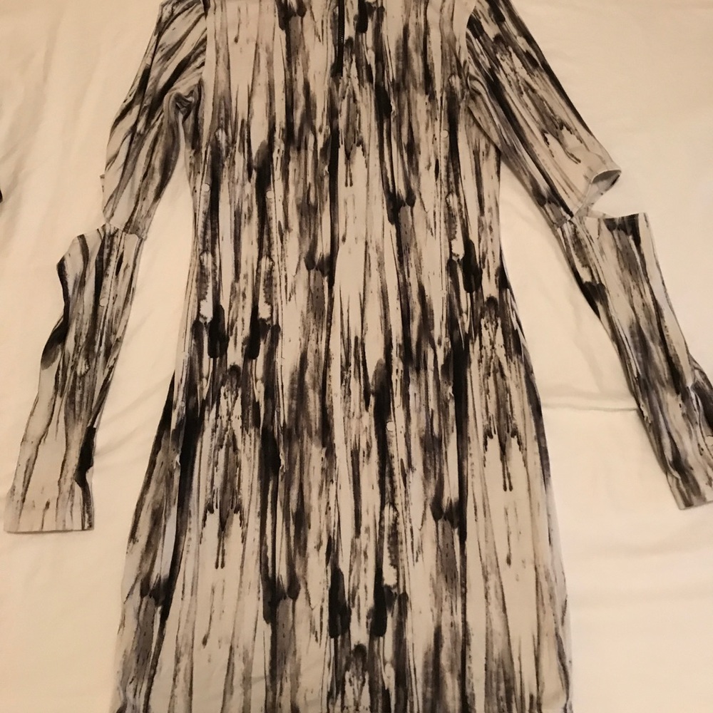 Marble colored dress