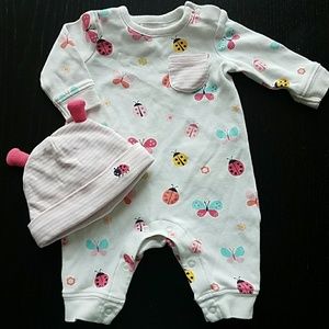 Gymboree Ladybug Newborn Outfit