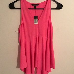 Pink top from Express