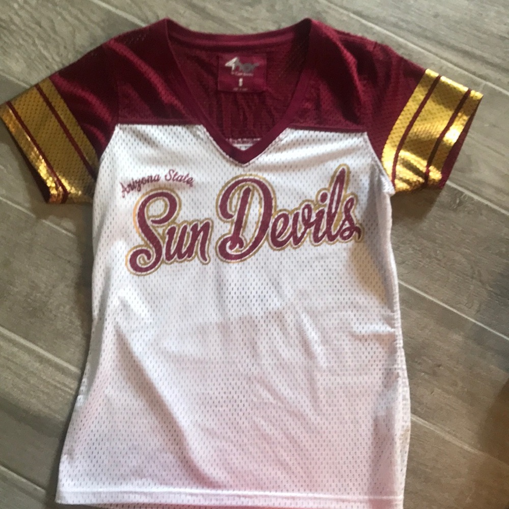 Arizona state sun devils white jersey