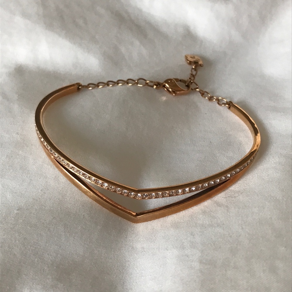Rose gold bracelet