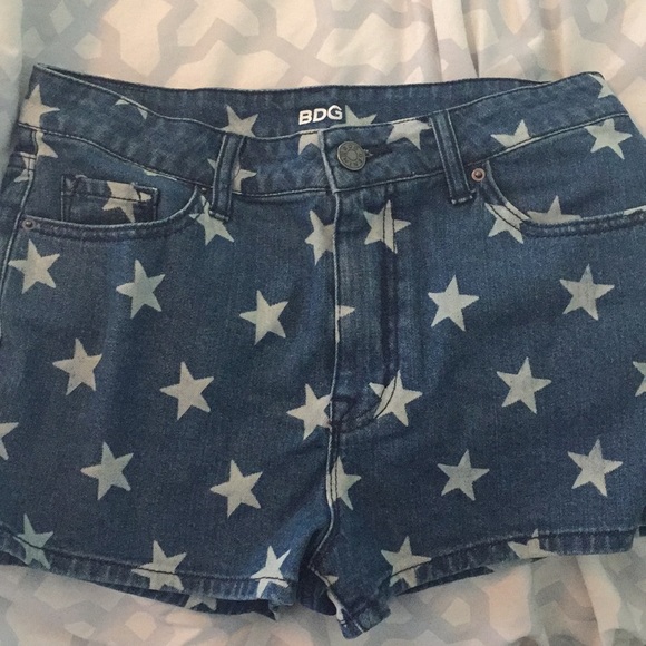 Urban Outfitters star denim shorts - Picture 1 of 2