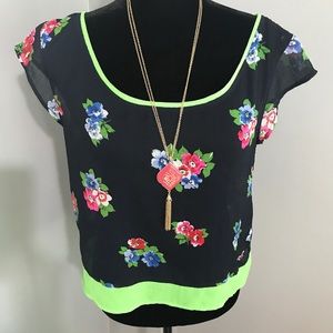 Hollister Floral Blouse
