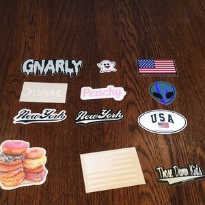 12 Stickers
