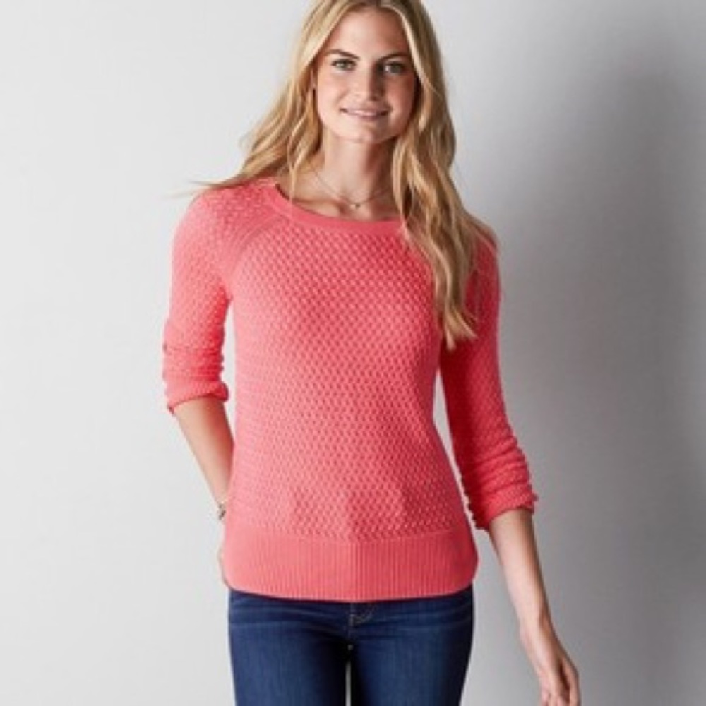 Bundle zip back american eagle sweaters