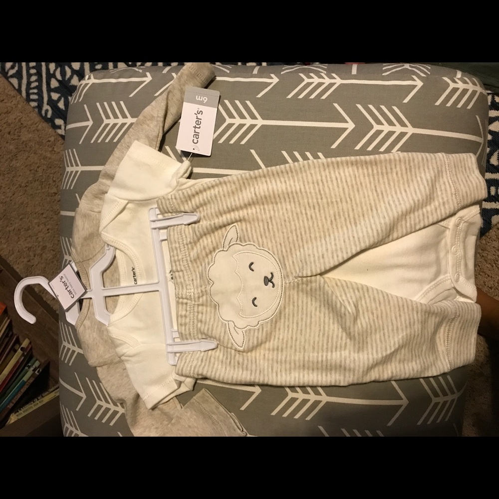 NWT caters 3 piece sheep set