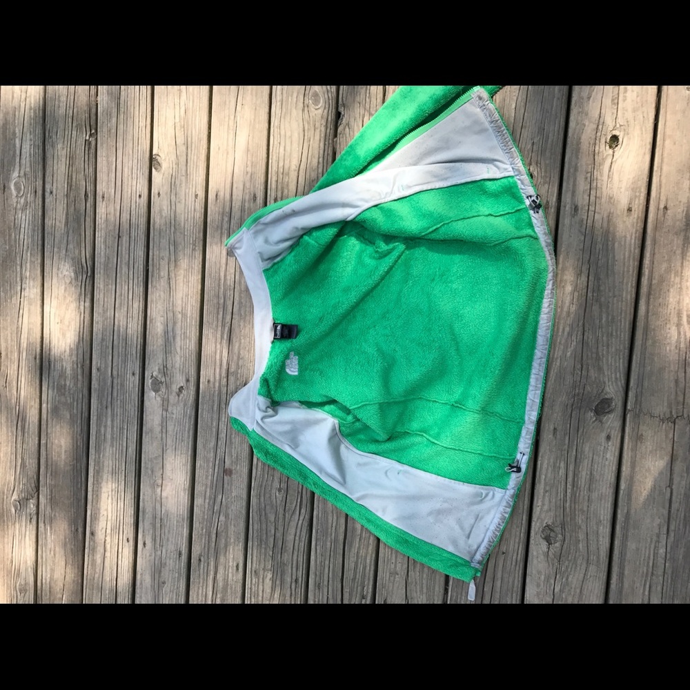 North face green jacket