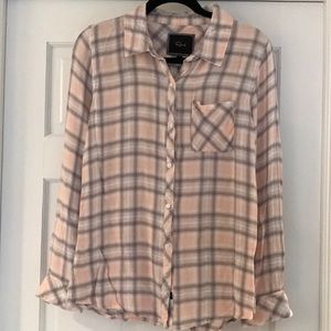 Rails plaid button down
