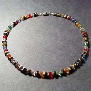 LilisCo Handmade Crystal Rhinestone Necklace 15"