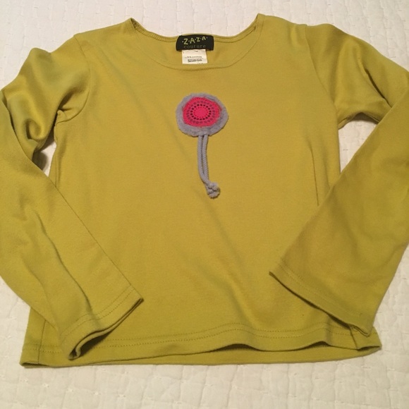 Zara Other - Zara adorable shirt with amazing flower detail.