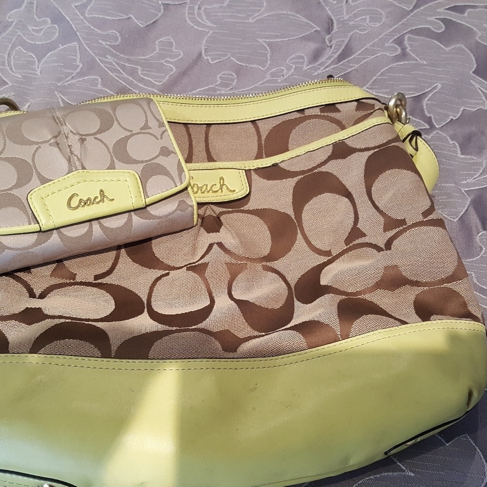 Authentic Coach Purse with wallet SOLD