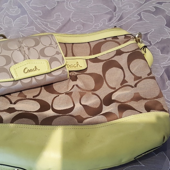 Authentic Coach Purse with wallet SOLD - Picture 1 of 1