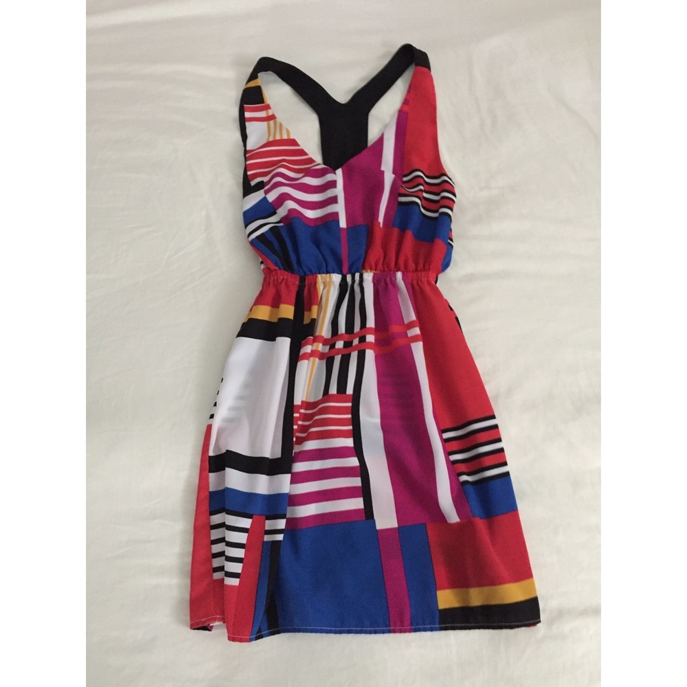 Geometric Patterned Dress