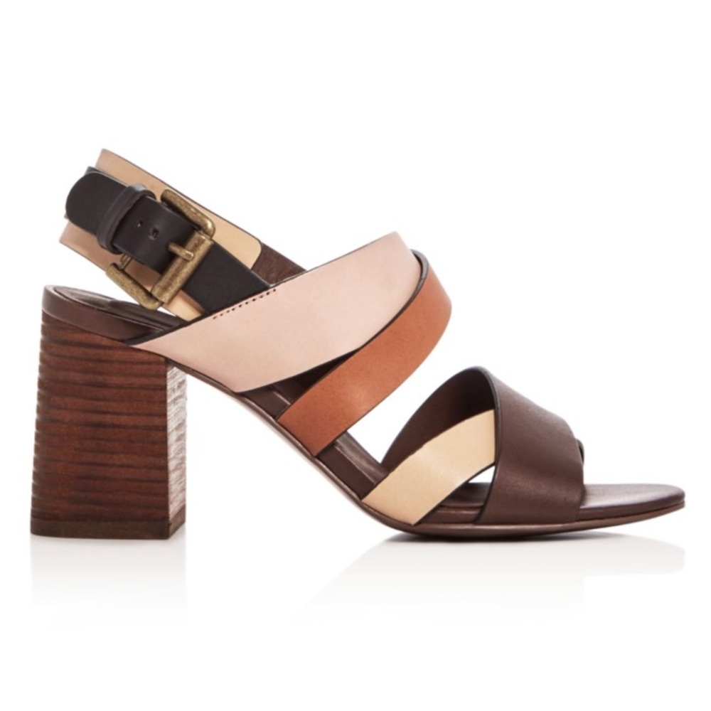 🎉HP🎉 See by Chloé City Crisscross Heeled Sandal