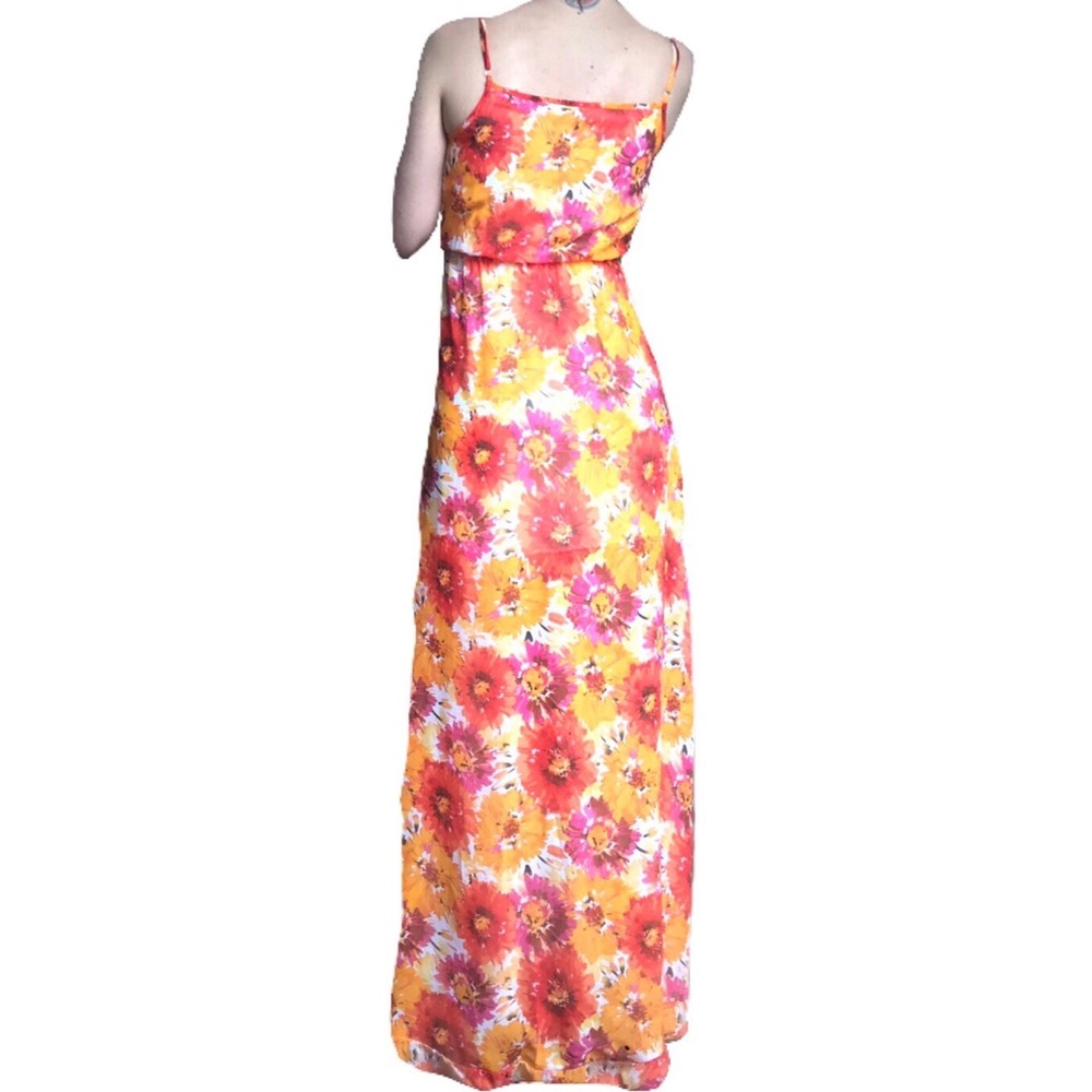 High Low Wrap Floral Dress