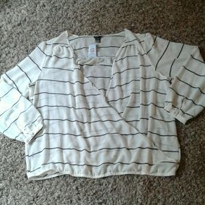 NWT Torrid striped top, size 3