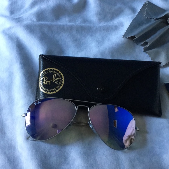 RAy-BAN avi silver mat. Sunglasses main image 4