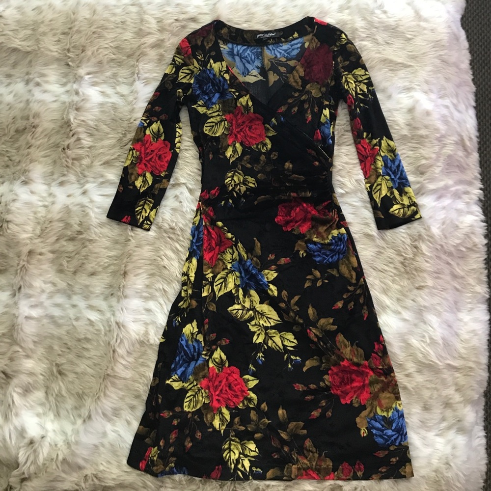 Velvet Betsey Johnson flower dress