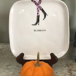 Rae Dunn Halloween plate